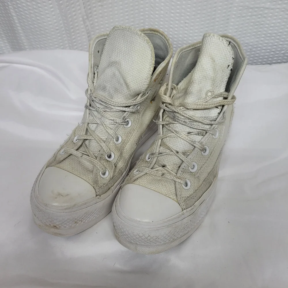 Converse Chuck Taylor All Star Move Platform High Top Floral Ivory A05068C